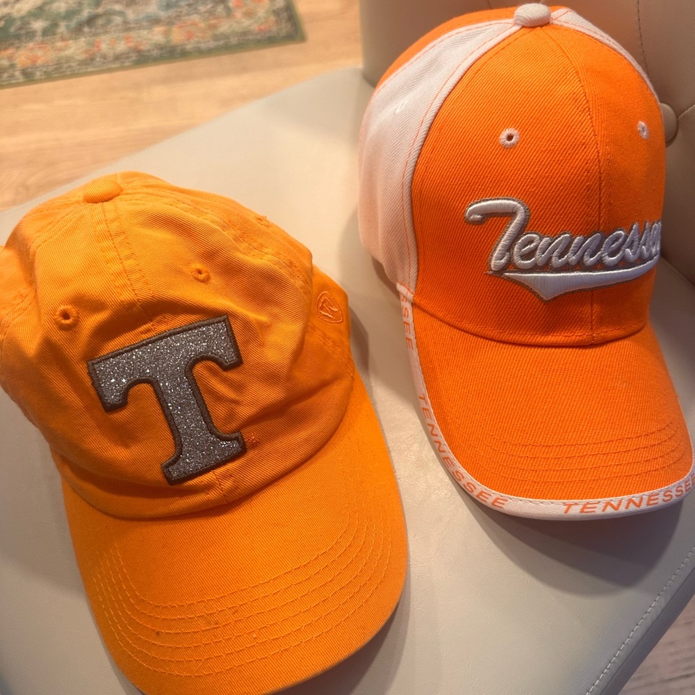 Volunteers Orange and White Women's Caps bundle